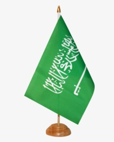 Saudi Arabia Table Flag - Sign, HD Png Download, Transparent PNG