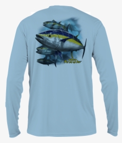 Net Mf Fishing Shirt - Long-sleeved T-shirt, HD Png Download , Transparent  Png Image - PNGitem