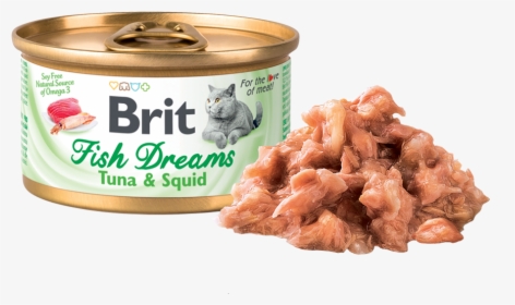 Brit Fish Dreams Tuna & Squid - Brit Care, HD Png Download, Transparent PNG