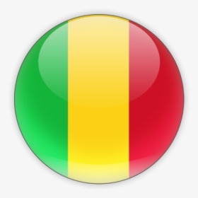 Mali Round Flag Png, Transparent Png, Transparent PNG