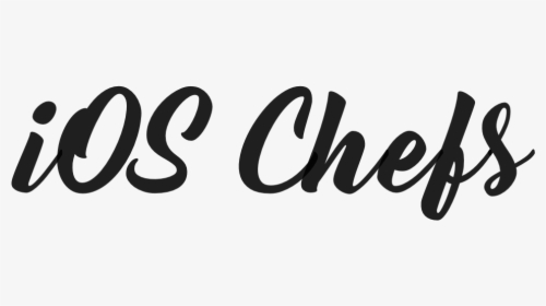 Ios Chefs - Calligraphy, HD Png Download, Transparent PNG
