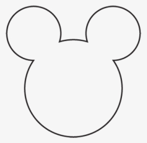 Minimalistic Logos Of Famous Brands Mickey Mouse - Disney Minimalist Black And White, HD Png Download, Transparent PNG
