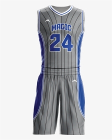 Custom Basketball Uniform Sublimated Magic - Basketball Uniforms, HD Png Download, Transparent PNG