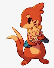 Two Additions To The Team A Naive Buizel And A Bashful - Cartoon, HD Png Download, Transparent PNG