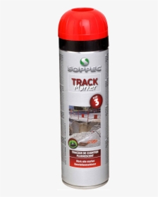 Red Spray Paint 500 Ml Soppec Track Marker - Bottle, HD Png Download, Transparent PNG