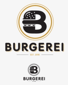 Burger With Crown Clipart Banner Transparent Library - Burger Logo, HD Png Download, Transparent PNG