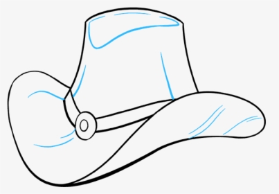 How To Draw A Cowboy Hat - Cowboy Hat, HD Png Download, Transparent PNG