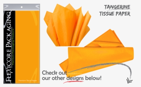 Tangerine Orange Bright Peach Gift Wrap Paper Tissue - Askpcexperts, HD Png Download, Transparent PNG