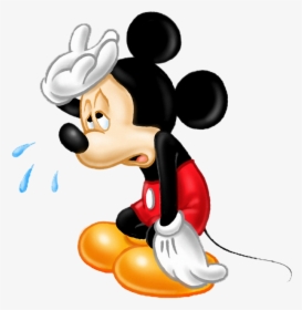 Mickey Is All Worn Out, I M Sure He Ll Be Okay By Then - Mickey Mouse Worn Out, HD Png Download, Transparent PNG