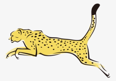 Collection Of Free Cheetah Drawing Tiger Download On - Cheetah Png Cartoon, Transparent Png, Transparent PNG