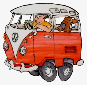 Series Of Vw Bus Sketches - Volkswagen Type 2, HD Png Download, Transparent PNG