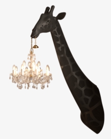Giraffe In Love Wall Lamp, HD Png Download, Transparent PNG
