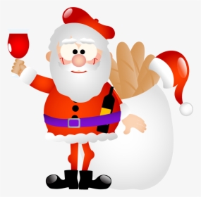 Santa Claus Vector, HD Png Download, Transparent PNG