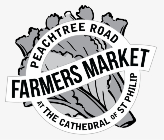 Peachtree Road Farmers Market Black And White, HD Png Download, Transparent PNG