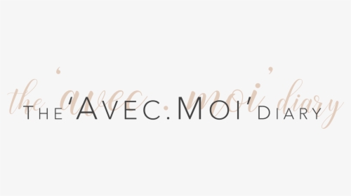The Avec Moi - Calligraphy, HD Png Download, Transparent PNG