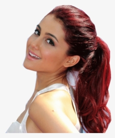 Transparent Taylor Swift Png - Ariana Grande Red Hair, Png Download, Transparent PNG