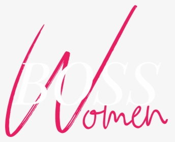 Bosswomen Logo Light - Calligraphy, HD Png Download, Transparent PNG