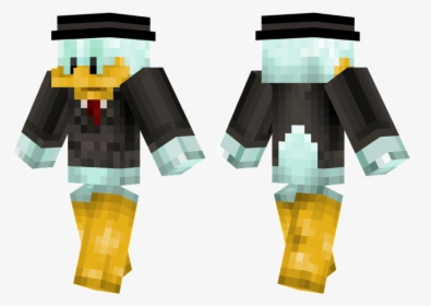 Minecraft Donald Duck Skin, HD Png Download, Transparent PNG
