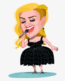 Kelly Clarkson Cartoon, HD Png Download, Transparent PNG