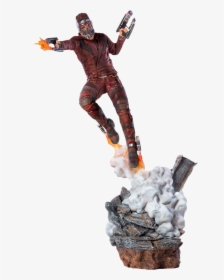 Star-lord 1/10th Scale Statue - Iron Studios Star Lord, HD Png Download, Transparent PNG