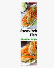 An Easy Recipe To Make Jamaican Escovitch Fish Where - Recipe, HD Png Download, Transparent PNG
