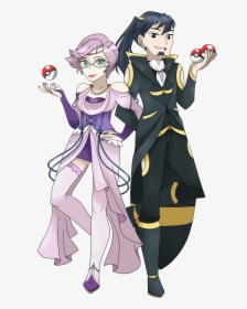 Yale And Nick Gym Leaders - Pokemon Gym Leader Oc, HD Png Download, Transparent PNG