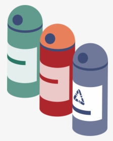 Icon Of Waste And Recycling Cans - Illustration, HD Png Download, Transparent PNG