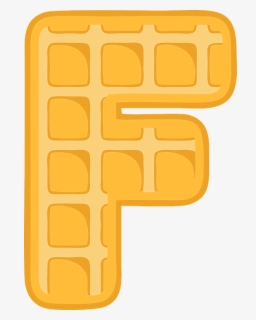 Waffle Letter F, HD Png Download, Transparent PNG