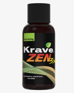 Krave Botanicals Zen 3x Tincture - Grape, HD Png Download, Transparent PNG
