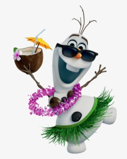 Download Olaf Hawaiian Frozen Clipart Png Photo , Png - Olaf Frozen Transparent Background, Png Download, Transparent PNG