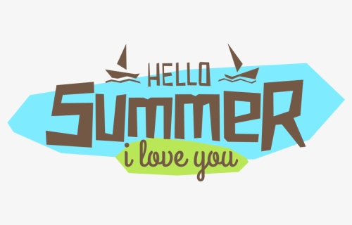 Transparent Hello Summer Png - Poster, Png Download, Transparent PNG