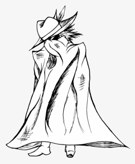Cloaked In White Png, Transparent Png, Transparent PNG