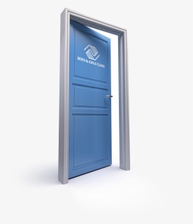 Blue Door Logo Open - Door, HD Png Download, Transparent PNG