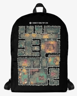 The Dungeon Backpack For D&d Fans - Wolf Backpack, HD Png Download, Transparent PNG