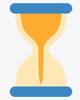 Hourglass With Flowing Sand - Sand Clock Png Icon, Transparent Png, Transparent PNG