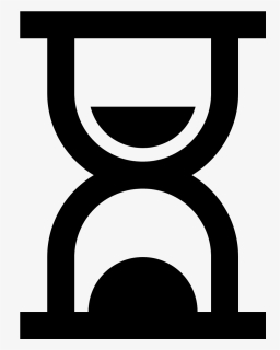 Windows Hourglass Icon Png - Susan Kare Pixel Art, Transparent Png, Transparent PNG