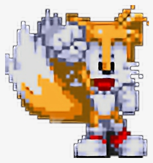 Transparent Tails Sprite Png - Sonic Tails Sprite Transparent, Png Download, Transparent PNG