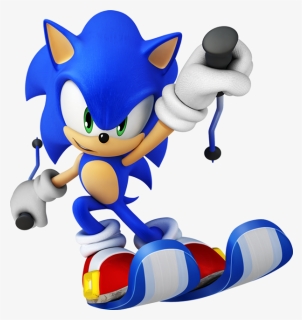 Transparent Skis Clipart - Mario And Sonic At The Olympic Winter Games Sonic, HD Png Download, Transparent PNG