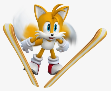 Mario & Sonic At The Olympic Winter Games - Mario And Sonic At The Olympic Winter Games Tails, HD Png Download, Transparent PNG