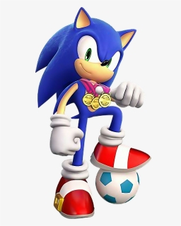 Mario & Sonic At The London 2012 Olympic Games Sonic - Mario And Sonic At The London 2012 Olympic Games Sonic, HD Png Download, Transparent PNG