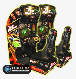 The Fast And The Furious Twin Racing Arcade Game - Fast & Furious Arcade, HD Png Download, Transparent PNG
