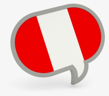 Speech Bubble Icon - French Flag Speech Bubble, HD Png Download, Transparent PNG