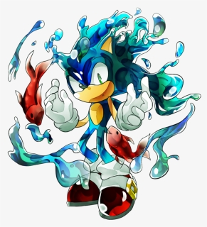 Sonic Adventure 2 Sonic Colors Segasonic The Hedgehog - Sonic In The Bottle, HD Png Download, Transparent PNG