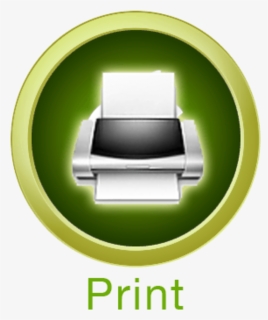Png Icon For Print Button, Transparent Png, Transparent PNG