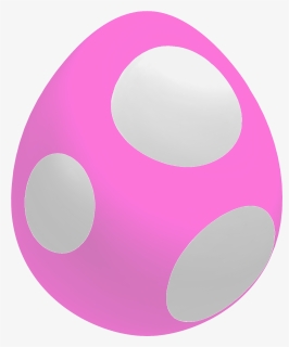 Pink Baby Yoshi Egg - Circle, HD Png Download, Transparent PNG
