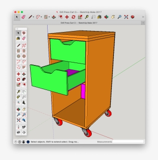 Draw Cabinets In Sketchup, HD Png Download, Transparent PNG