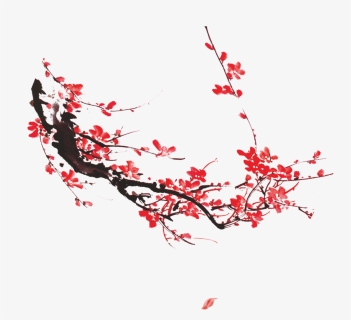 Chinese Flower Png - Transparent Background Chinese Plum Flower Png, Png Download, Transparent PNG