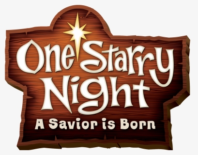 Transparent Submerged Vbs Png - One Starry Night A Savior Is Born, Png Download, Transparent PNG
