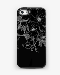 Floral Tattoo Case Iphone 5/5s Tough - Mobile Phone Case, HD Png Download, Transparent PNG