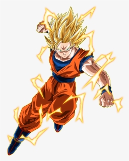 Explore More Images In The Anime Category - Dragon Ball Z Goku Ssj 2, HD Png Download, Transparent PNG